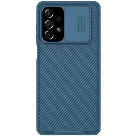 Nillkin CamShield Pro Etui Panseret etui Cover Kamerabeskyttelse til Samsung Galaxy A73 Blå
