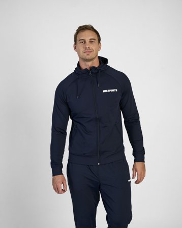 MM Sports Functional Hoodie, Iron Blue