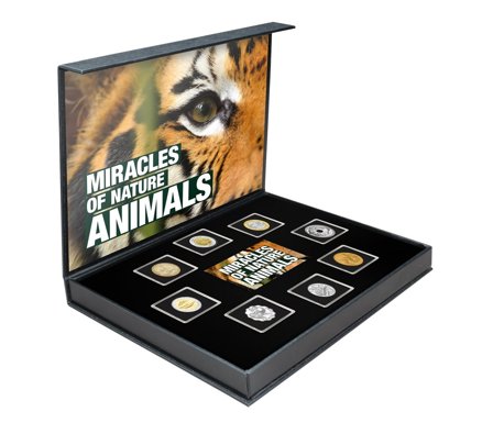 Hele verden 1966-2010 - Naturens Mirakler - 8 mønter