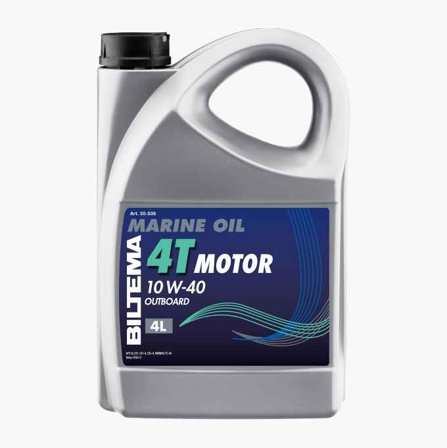 4-takts utombordsolja 10W-40 4 liter