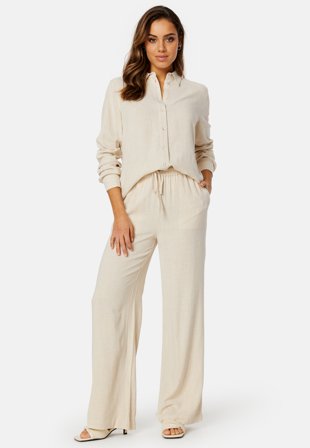 SELECTED Viva-Gulia Long Linen Pant Klær