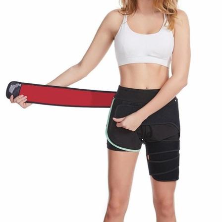 (Musta, one size) Reisituki - Säädettävä levitin nivusille P