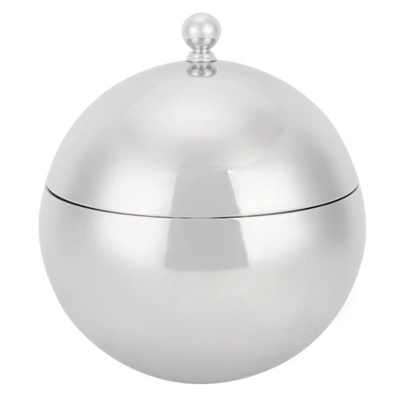 Rustfrit stål dobbelt væg isolering isterning spand beholder vin champagne tønde med låg til bryllup fester