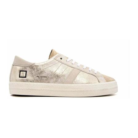 D.a.t.e. Hl-St-Pl Linea Stardust Platinum Sko inbo, Dame, Størrelse: 40 EU