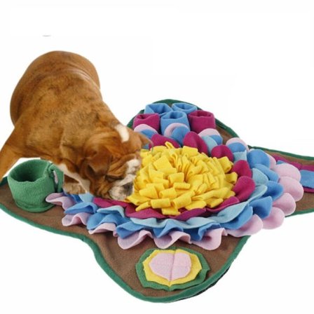 Lemmikkieläinten koiran nuuskumatto nenän haistelu harjoitus nuuskuttelu sidonta koiran palapeli lelu hidas ruokinta kulho ruoan annostelumatto