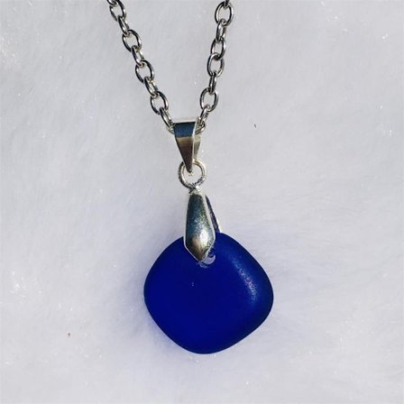 Sea Glass Halsband Kedja Halsband SILVER 4 SILVER 4