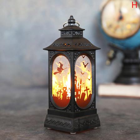 Halloween Lights Pumpkin Horror Ghost Wind Lantern Diy Hängande