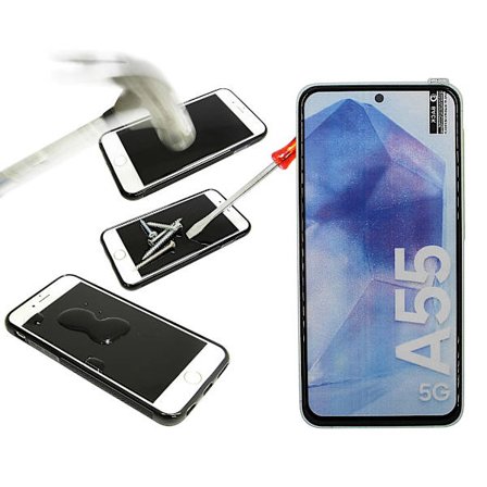 Full Frame Glas skydd Samsung Galaxy A55 5G (SM-A556B)