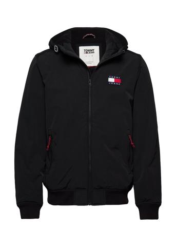 Tjm Padded Nylon Jacket Black Tommy Jeans