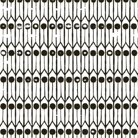 Littlephant Löpmetertyg Linne - Feathers Ebony/black Tyg metervara Unisex Vit