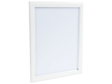 Väggram A3, aluminiumprofil 32mm vit - Lyreco - Kontorsmöbler och inredning - Tavlor ställ och ramar - Väggramar