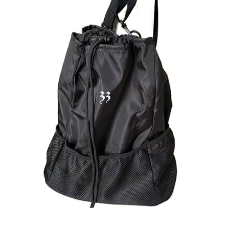 Ryggsäck Ryggsäck med dragsko Mesh Svart