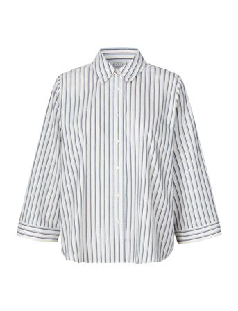 Maiduki Tops Shirts Long-sleeved Blue Masai
