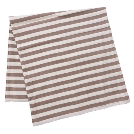 Ernst Bred rand bordsduk 145x240 cm, mullvad/vit | Inredning > Textil > Duk | Bagaren och Kocken