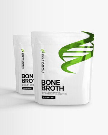 2 x Body Science Bone Broth - Benbuljongpulver - 350g - Kosttillskott, Kosttillskott, Protein