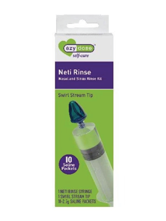 Neti Rinse Neti Rinse neseskyllesprøyte m/salt, 1 stk.