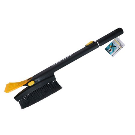 Dunlop Utdragbar Isskrapa med borste