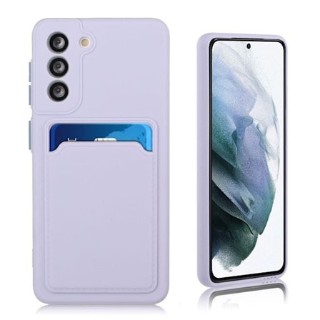 Card Holder Suojakuori For Samsung Galaxy S21 FE - Violetti
