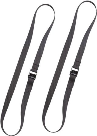 Savotta Pack straps Cam buckle 120 cm pakkaushihnat 2 kpl, musta - Pakkausvyöt
