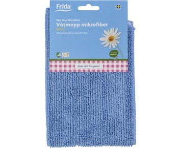 Frida-Microfibre wet refill-Mikrofibermopp for våtmopping til Frida moppskaft-Home & Household Consumables-Rengjøringsmidler