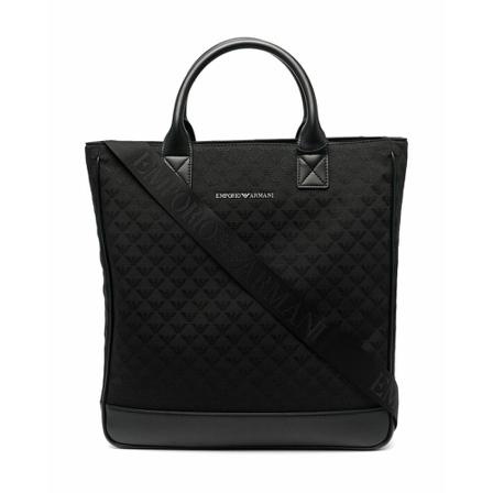 Emporio Armani Handbags Sort, Herre Tasker, Størrelse: ONE Size