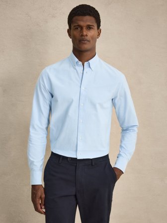 Light Blue Oxford Shirt Casual Fit