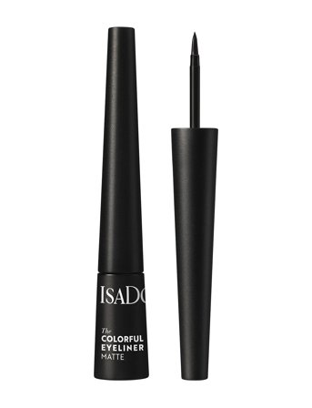 IsaDora Colorful Eyeliner 10 Black 2,5 Ml - Black - 2.5 ml