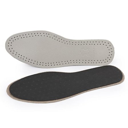 Aktiveret kul åndbar ko læder indersål mænd kvinder sved b