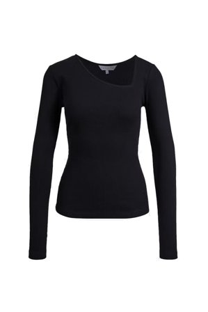 Pino Rib Trangle Neck Sort XS