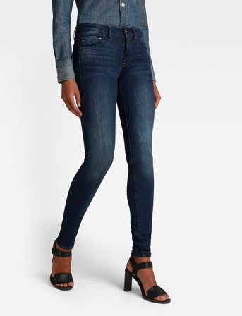 G-Star Midge Zip Skinny Wmn - Blue - 25 x 30