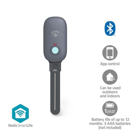 SmartLife maaperän kosteusmittari | Bluetooth | Akkukäyttöinen | IP55 | 0 - 100 | Android / IOS
