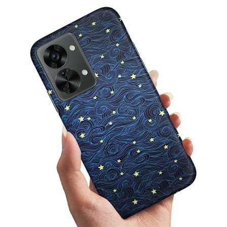OnePlus Nord 2T - Cover/Mobilcover Stjernemønster