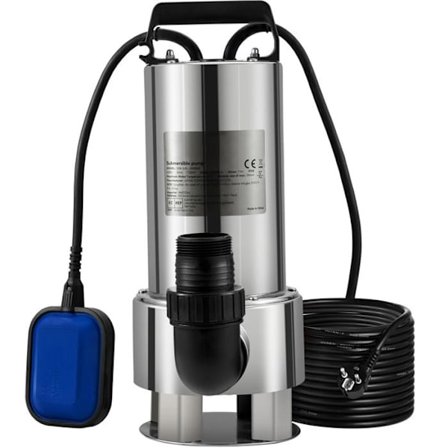 Pump för avloppsvatten-Duoku-1300 W-Pump för avvattning av avloppsvatten-333,3 L/min-Nedsänkt pump