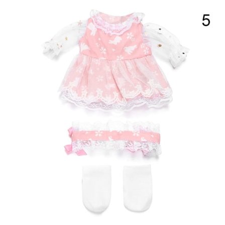 25 cm nuken vaatteet nuken mekko 5 5