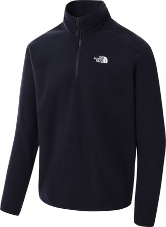 The North Face Men's 100 Glacier 1/4 Zip Fleece Men Mid layer tops Blue XXL