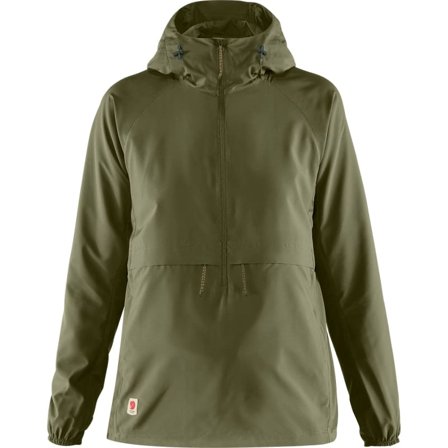 Fjällräven Women's High Coast Lite Anorak Women unlined jacket Green XS