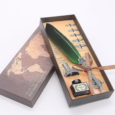 Vintage-höyhenkynä, Vintage-höyhenkynän dippauskynäsarja, Liike-elämän lahja