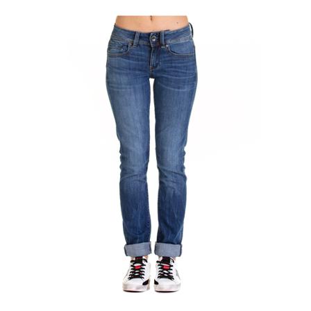 G-star, Cropped Jeans Blauw, Dames, Maat:W30