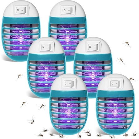 Elektrisk fluesmækker (6 stk.)