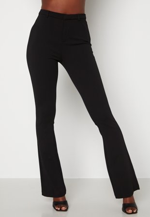 VERO MODA Amira MR Flared Pant Black Klær