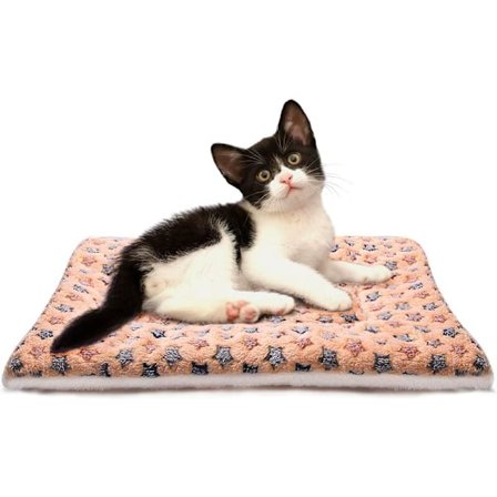 Mjuk filt för hund och katt, 4 storlekar, 4 färger (brun tjock, stor)