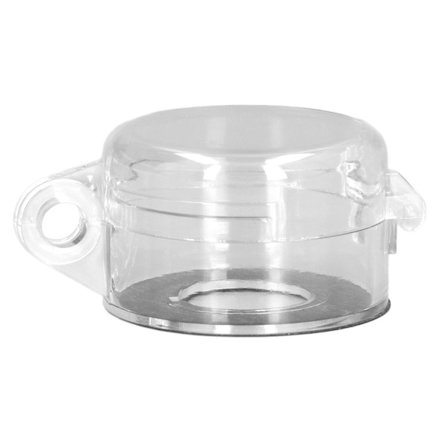 30mm Transparent Dammtätt Knappskydd BS 02