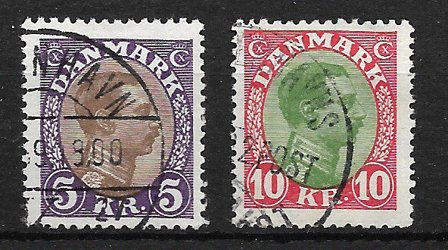 Danmark - AFA 176-177 - Stemplet