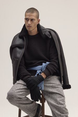 NN.07 Jacobo Pullover Herren Braun Baumwolle