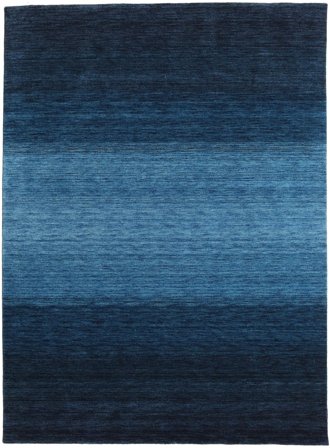 Gabbeh Rainbow Rug - Blue 210X290 Blue Wool, India