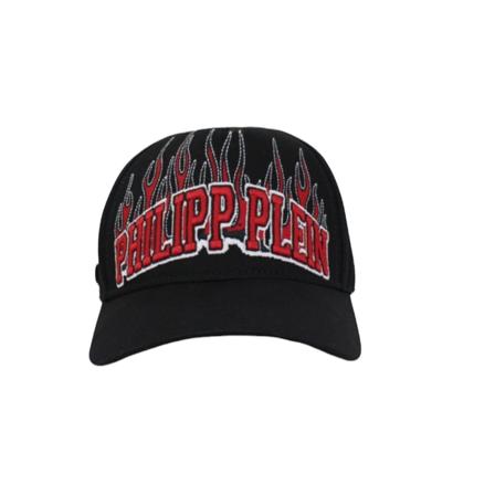Philipp Plein Accessories , Zwart , Heren , Maat: ONE Size Petten