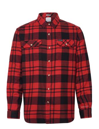 Flare Gun Stretch Flannel Sport Men Sport Clothing Sport Tops Sport Shirts Red Columbia Sportswear