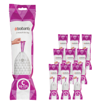 Avfallspåsar Brabantia C 10-12L 10x20st