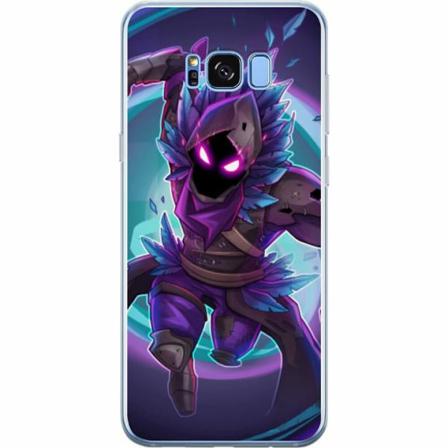 Samsung Galaxy S8+ Genomskinligt Skal Fortnite Raven