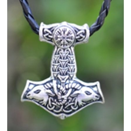 Nordiska vikingar amuletthänge halsband get Thors hammare halsband
